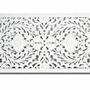 Beds - Antique White Hand Carved Headboard - GINER Y COLOMER