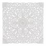 Beds - Antique White Hand Carved Headboard - GINER Y COLOMER