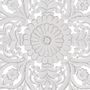 Beds - Antique White Hand Carved Headboard - GINER Y COLOMER