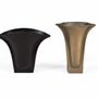 Vases - Lot de deux vases en aluminium brut - GINER Y COLOMER