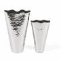 Vases - Set of two aluminum vases with a glossy finish - GINER Y COLOMER