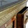 Chests of drawers - Acacia wood, ceramic and bronze chest of drawers - GINER Y COLOMER