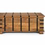 Coffee tables - Solid Mango Wood Trunk Table with Natural Finish - GINER Y COLOMER