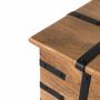 Coffee tables - Solid Mango Wood Trunk Table with Natural Finish - GINER Y COLOMER