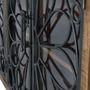 Sideboards - Sideboard in mango wood and black metal - GINER Y COLOMER