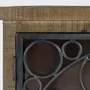 Sideboards - Sideboard in mango wood and black metal - GINER Y COLOMER