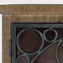 Sideboards - Sideboard in mango wood and black metal - GINER Y COLOMER