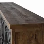 Sideboards - Sideboard in mango wood and black metal - GINER Y COLOMER