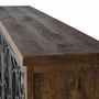 Sideboards - Sideboard in mango wood and black metal - GINER Y COLOMER