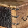 Storage boxes - Mango wood chest and dark details - GINER Y COLOMER