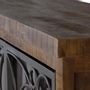 Buffets - Vitrine en bois manguier marron vieilli - GINER Y COLOMER