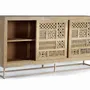 Buffets - Buffet en bois manguier et métal - GINER Y COLOMER