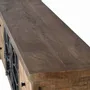 TV stands - TV cabinet in aged brown mango wood and metal - GINER Y COLOMER