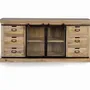 Sideboards - Mango wood and black sideboard - GINER Y COLOMER