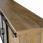 Sideboards - Mango wood and black sideboard - GINER Y COLOMER