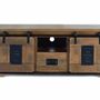 TV stands - TV cabinet in mango wood and metal - GINER Y COLOMER