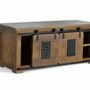 TV stands - TV cabinet in mango wood and metal - GINER Y COLOMER