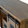 TV stands - TV cabinet in mango wood and metal - GINER Y COLOMER