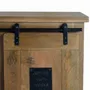 Sideboards - Mango wood and black sideboard - GINER Y COLOMER