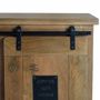 Sideboards - Mango wood and black sideboard - GINER Y COLOMER