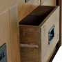 Sideboards - Mango wood and black sideboard - GINER Y COLOMER