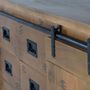 Sideboards - Mango wood and black sideboard - GINER Y COLOMER