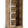 Armoires - Armoire 2 portes en manguier avec étagères intérieures - GINER Y COLOMER