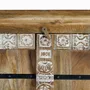 Armoires - Armoire 2 portes en manguier avec étagères intérieures - GINER Y COLOMER