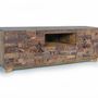 TV stands - Reclaimed Mango Wood TV Stand - GINER Y COLOMER
