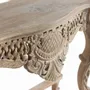 Console table - Console in aged white mango wood - GINER Y COLOMER