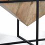 Tables basses - Table basse en bois manguier et métal - GINER Y COLOMER