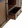 Meubles TV - Meuble TV en bois récupéré et métal - GINER Y COLOMER