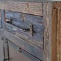 Buffets - Buffet en bois récupéré et métal - GINER Y COLOMER