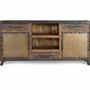 Sideboards - Reclaimed wood and metal sideboard - GINER Y COLOMER