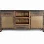 Sideboards - Reclaimed wood and metal sideboard - GINER Y COLOMER