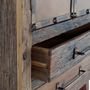 Sideboards - Reclaimed wood and metal sideboard - GINER Y COLOMER