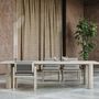 Tables de jardin - Ensemble de salle à manger Caleo-ash - SNOC