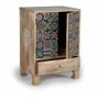 Chests of drawers - Mango wood and hand painted telephone cabinet - GINER Y COLOMER