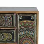Chests of drawers - Mango wood and hand painted telephone cabinet - GINER Y COLOMER