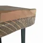 Console table - Acacia wood and metal console - GINER Y COLOMER