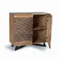 Buffets - Buffet en bois d'acacia et métal - GINER Y COLOMER