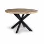 Tables Salle à Manger - Table de salle à manger en bois d'acacia et métal - GINER Y COLOMER