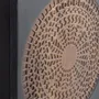Night tables - Bedside table in dark walnut mango wood and metal - GINER Y COLOMER