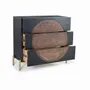 Chests of drawers - Mango wood and metal chest of drawers - GINER Y COLOMER