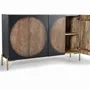Buffets - Buffet bois manguier et métal - GINER Y COLOMER