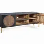 TV stands - Mango wood and metal TV cabinet - GINER Y COLOMER