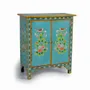 Commodes - Meuble d'appoint en bois manguier turquoise - GINER Y COLOMER