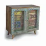 Chests of drawers - Hand painted mango wood chest of drawers - GINER Y COLOMER
