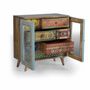 Chests of drawers - Hand painted mango wood chest of drawers - GINER Y COLOMER
