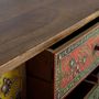 Chests of drawers - Hand painted mango wood chest of drawers - GINER Y COLOMER